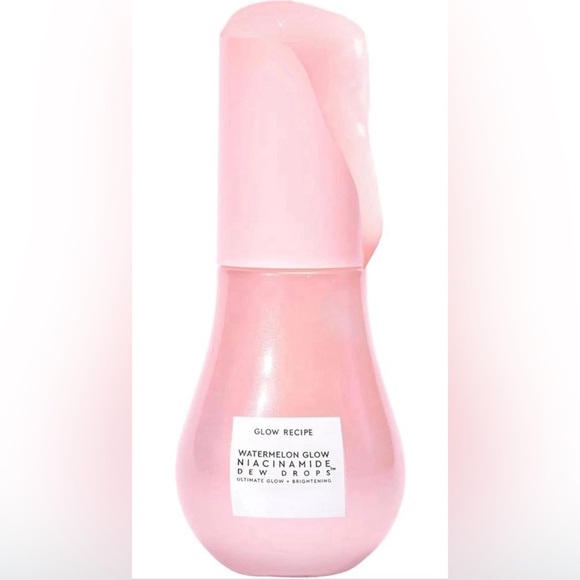 Glow Recipe Mini Watermelon Glow Niacinamide Dew Drops Serum New .5 fl oz - Picture 1 of 4